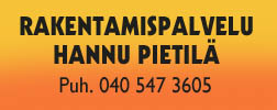 Rakentamispalvelu Hannu Pietilä logo